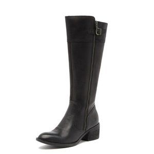 Born Fannar Leather Knee High Boot Sz 10